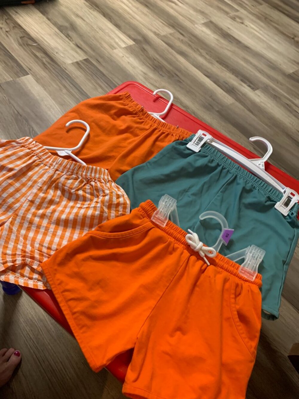Lot of 4 Pair Boy's Shorts, 2 Pair Size 5, and 2 Pair Size 4T - Picture 3 of 3